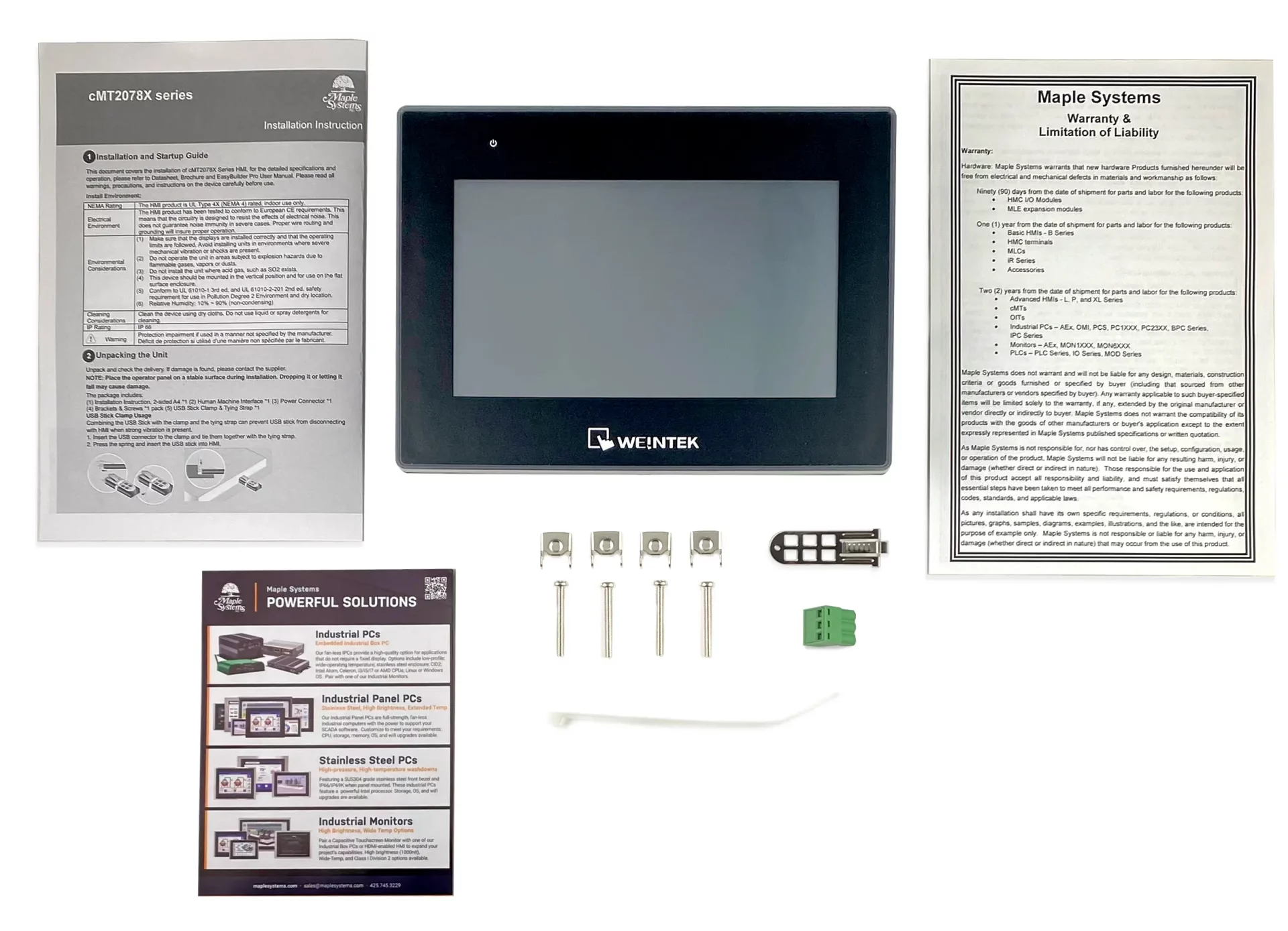 maple-systems-cMT2078X-whats-included