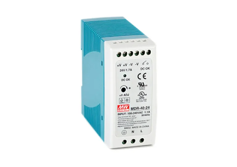 Power Supply, Single Output, DIN Rail, 24VDC, 1.7A