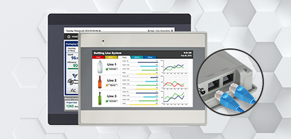 Dual Ethernet HMI
