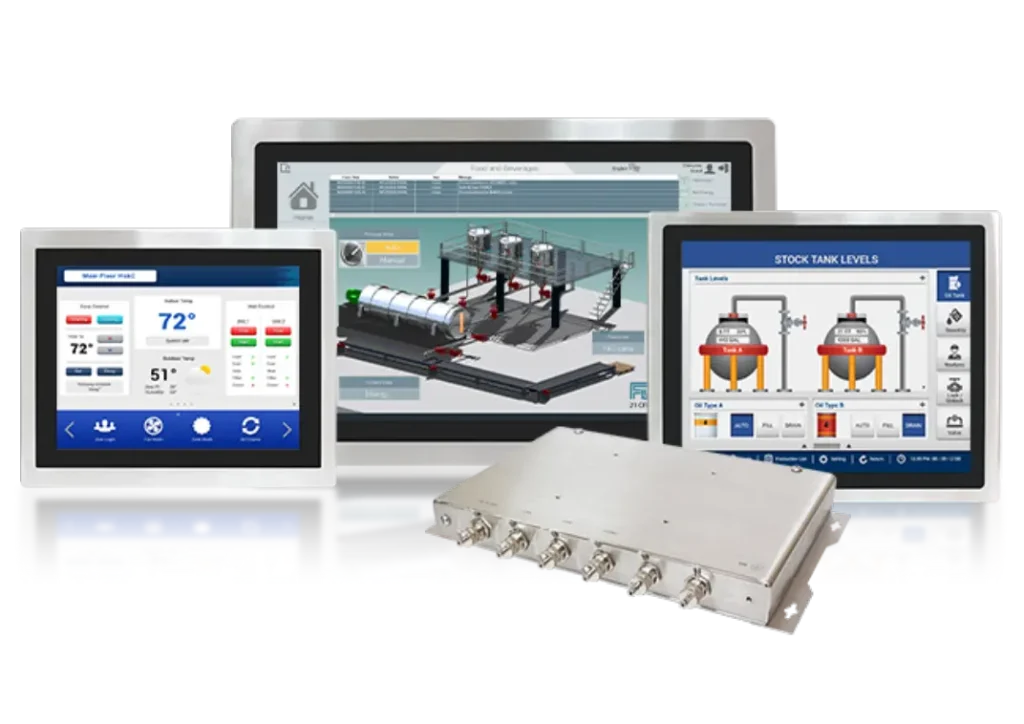 C1D2 pc class 1 division 2 industrial touch panel pc
