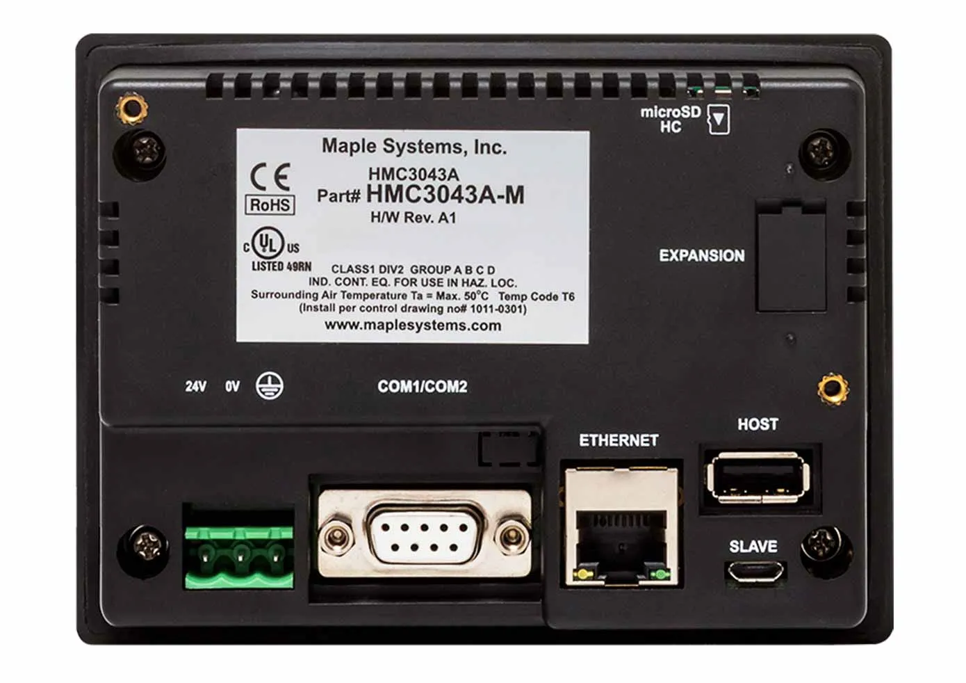 HMC3043A-M Back View