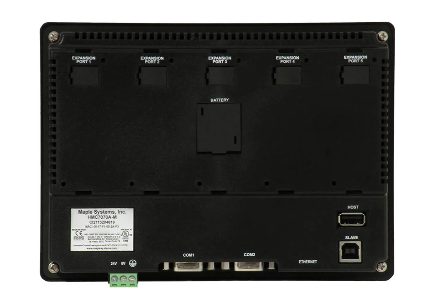 HMC7070A-M Back View
