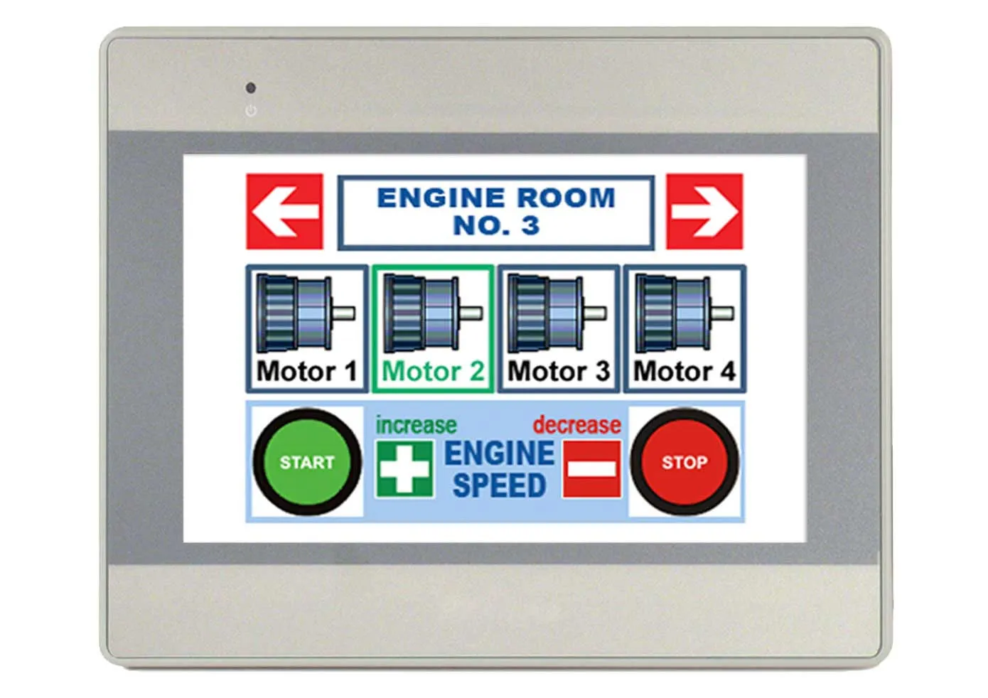 HMI5043Lv2 Front View
