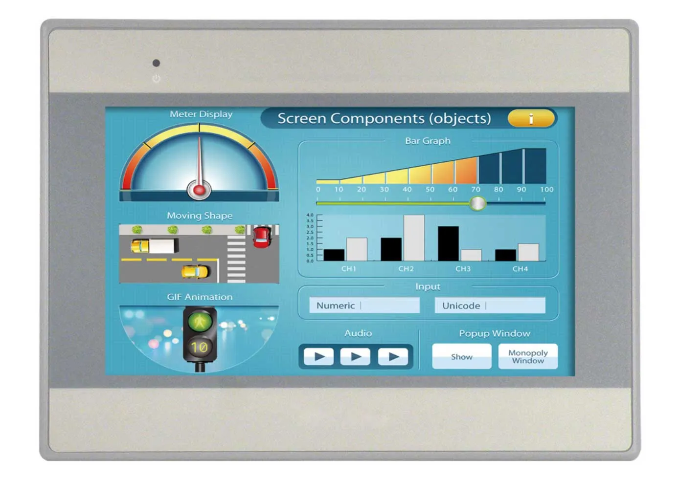HMI5070NL Front View