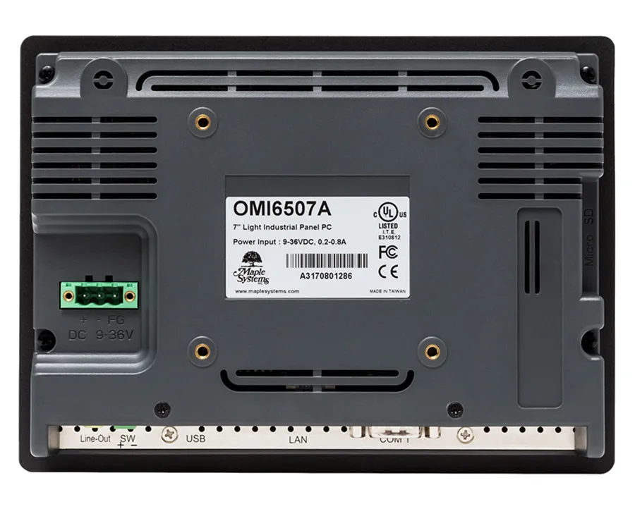 OMI6507A Back View