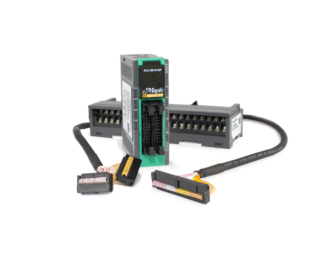 Maple Systems Modular Series PLC - PLC-ES1616P Front View