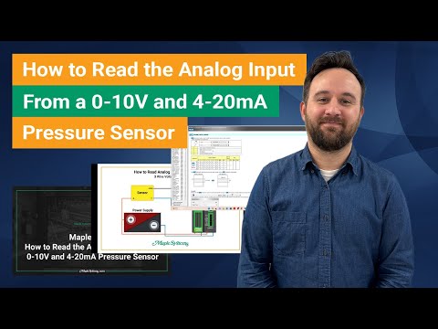 Cover image for How to Read the Analog Input from a 0-10V and 4-20mA Pressure Sensor tutorial