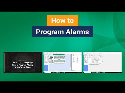 Cover image for How to Program Alarms tutorial