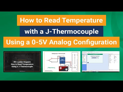 Cover image for How to Read Temperature with a J-Thermocouple Using a 0-5V Analog Configuration tutorial