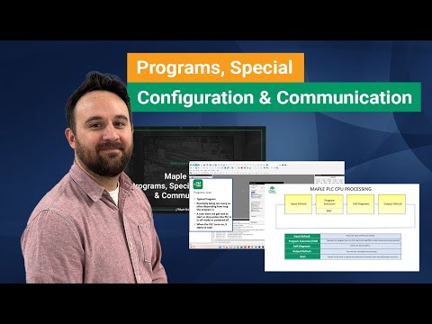 Cover image for PLC Programs, Special Configuration and Communications tutorial