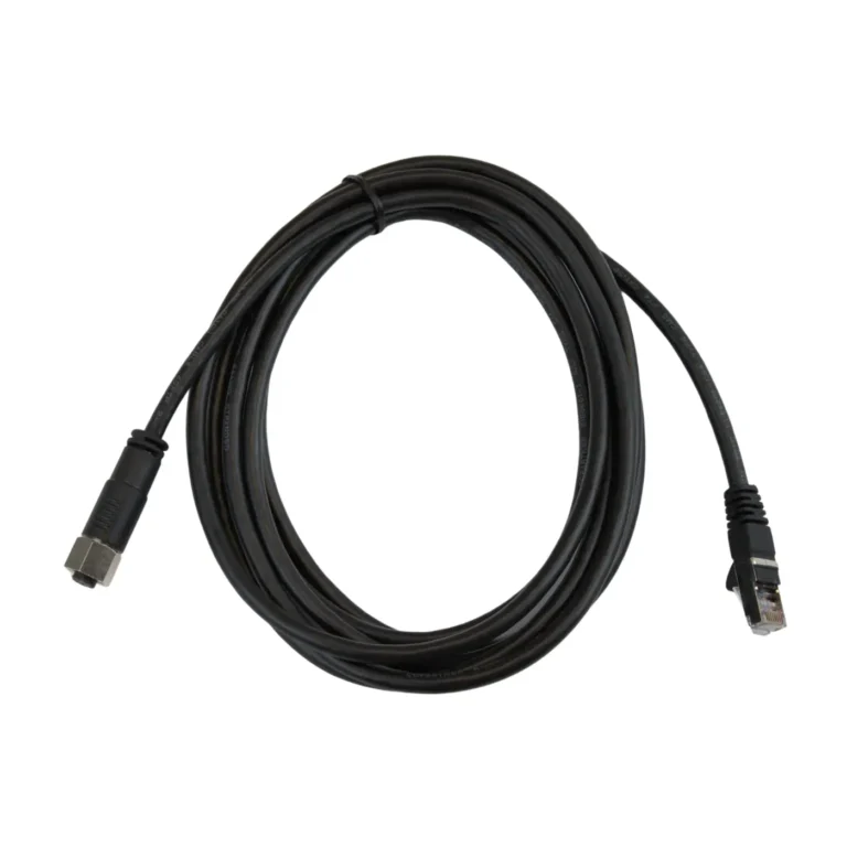 M12-to-RJ45, ~10 Ft (3m)