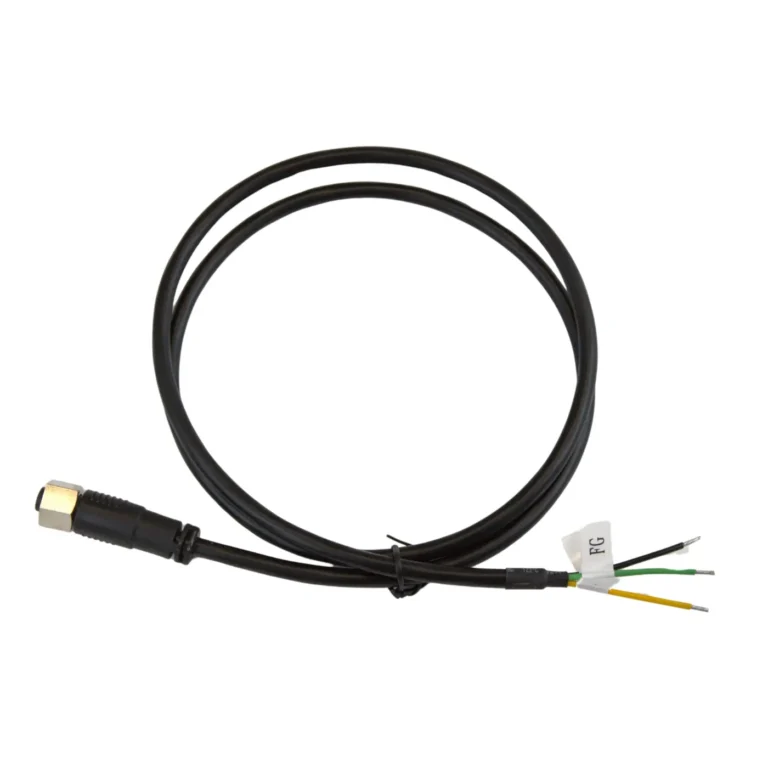 Cable, Input Power, M12/Leads, 3 Ft