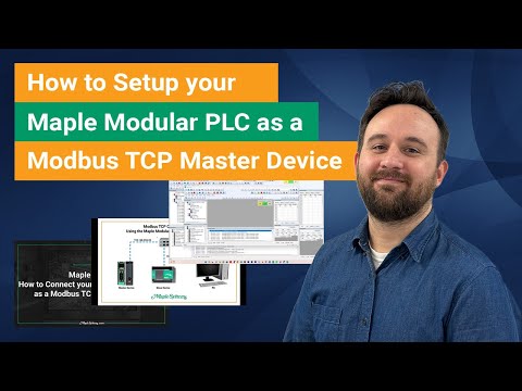 Cover image for How to Set Up your Maple Modular PLC as a Modbus TCP Master Device tutorial