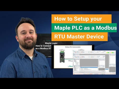 Cover image for How to Set Up your Maple PLC as a Modbus RTU Master Device tutorial