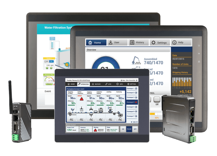 Preview of Maple Systems High-Performance HMIs.
