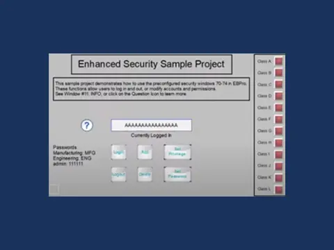 Thumbnail for "Set Up Enhanced Security on a Maple Systems HMI" video tutorial.
