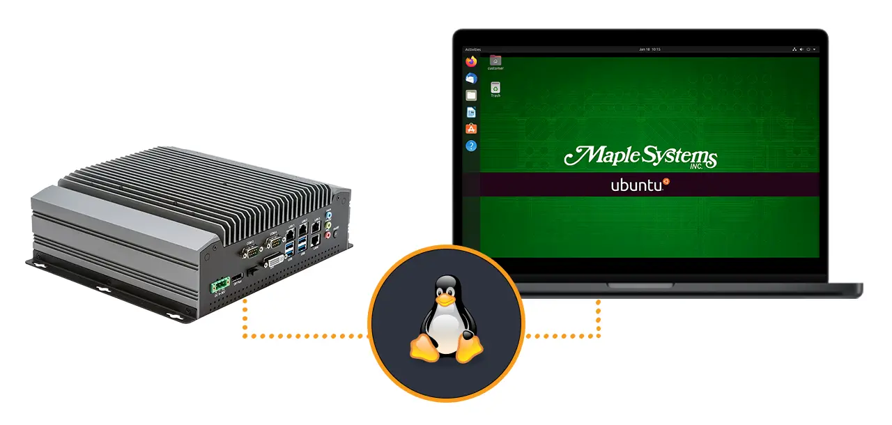 Linux OS Industrial PC - Maple Systems