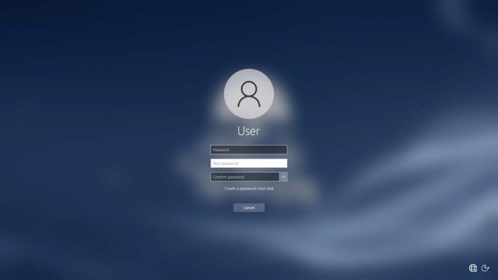 maple-systems-tn7022-2 Windows Login Screenshot