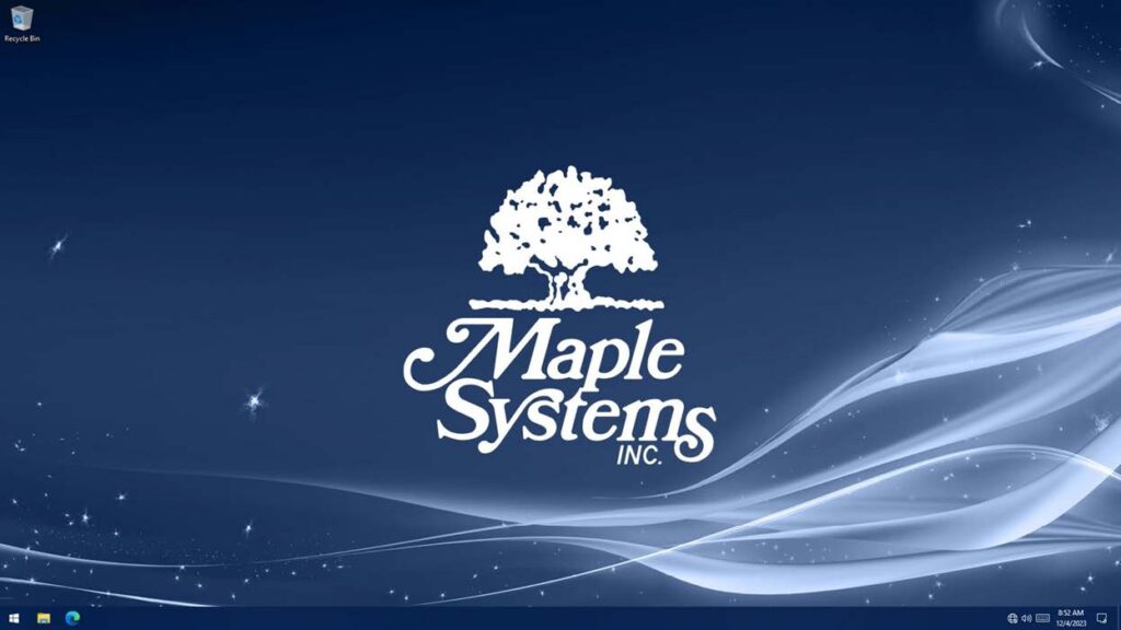 maple-systems-tn7022-5 Windows Login Screenshot