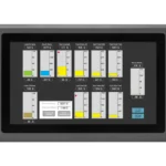 15.6-inch fanless industrial panel PC with Intel Pentium N4200 quad-core processor, 4GB RAM, Windows OS, IP66 aluminum enclosure, resistive touchscreen, dual GbE, USB 3.0, serial ports, and optional Wi-Fi. UL listed, NEMA 4 rated, VESA or panel mount