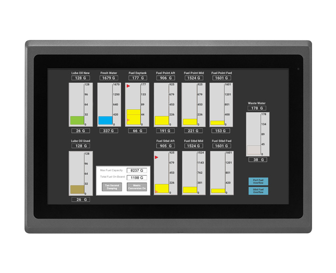 15.6-inch fanless industrial panel PC with Intel Pentium N4200 quad-core processor, 4GB RAM, Windows OS, IP66 aluminum enclosure, resistive touchscreen, dual GbE, USB 3.0, serial ports, and optional Wi-Fi. UL listed, NEMA 4 rated, VESA or panel mount