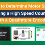 How to Determine Motor Speed Using a High Speed Counter with a Quadrature Enocder