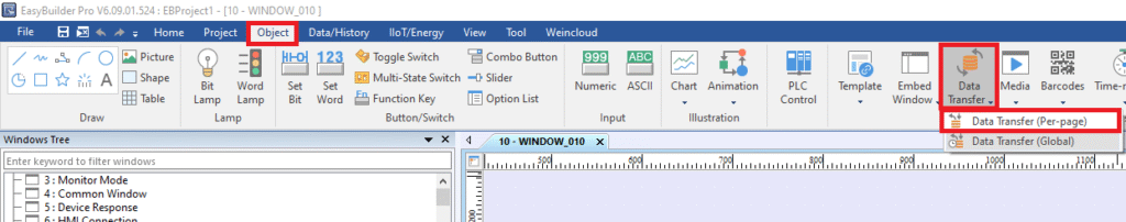 Screenshot of EBPro Ribbon Menu Screenshot of EBPro Ribbon Menu