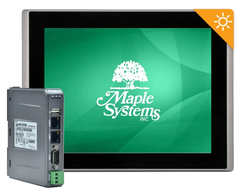 Maple Systems 12.1" High Bright Wide Temp bundle