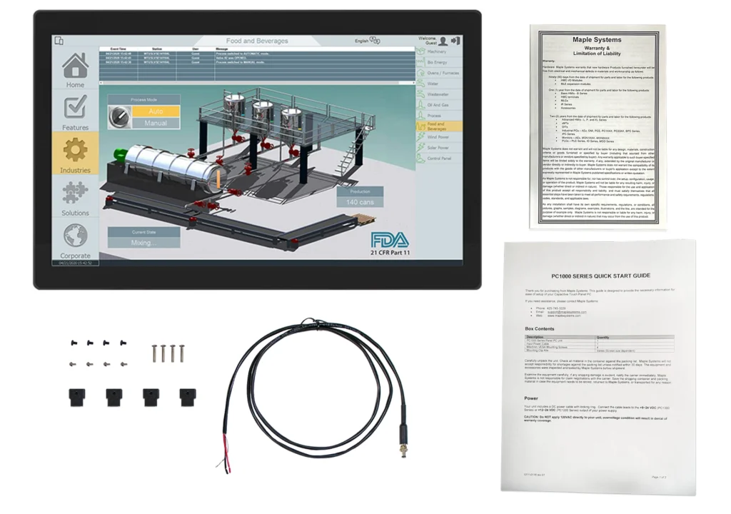 21.5" Industrial Touchpanel PC