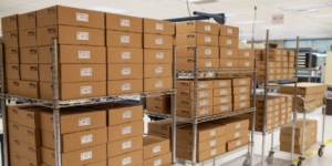 Boxes in Warehouse