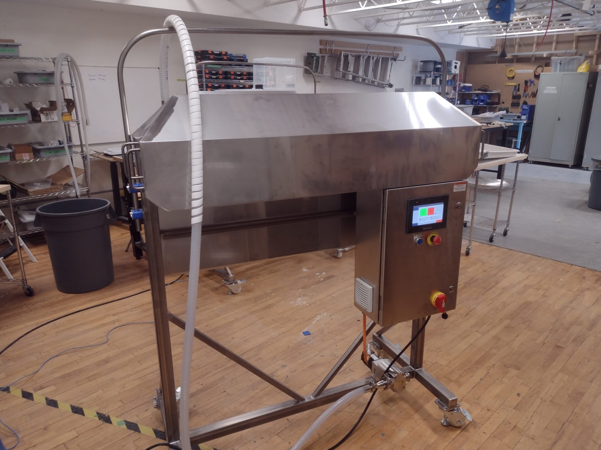 Robotic dispensing system for food production