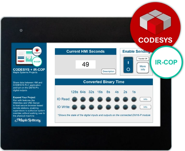 Cover image for HMI CODESYS iR-COP Demo Project