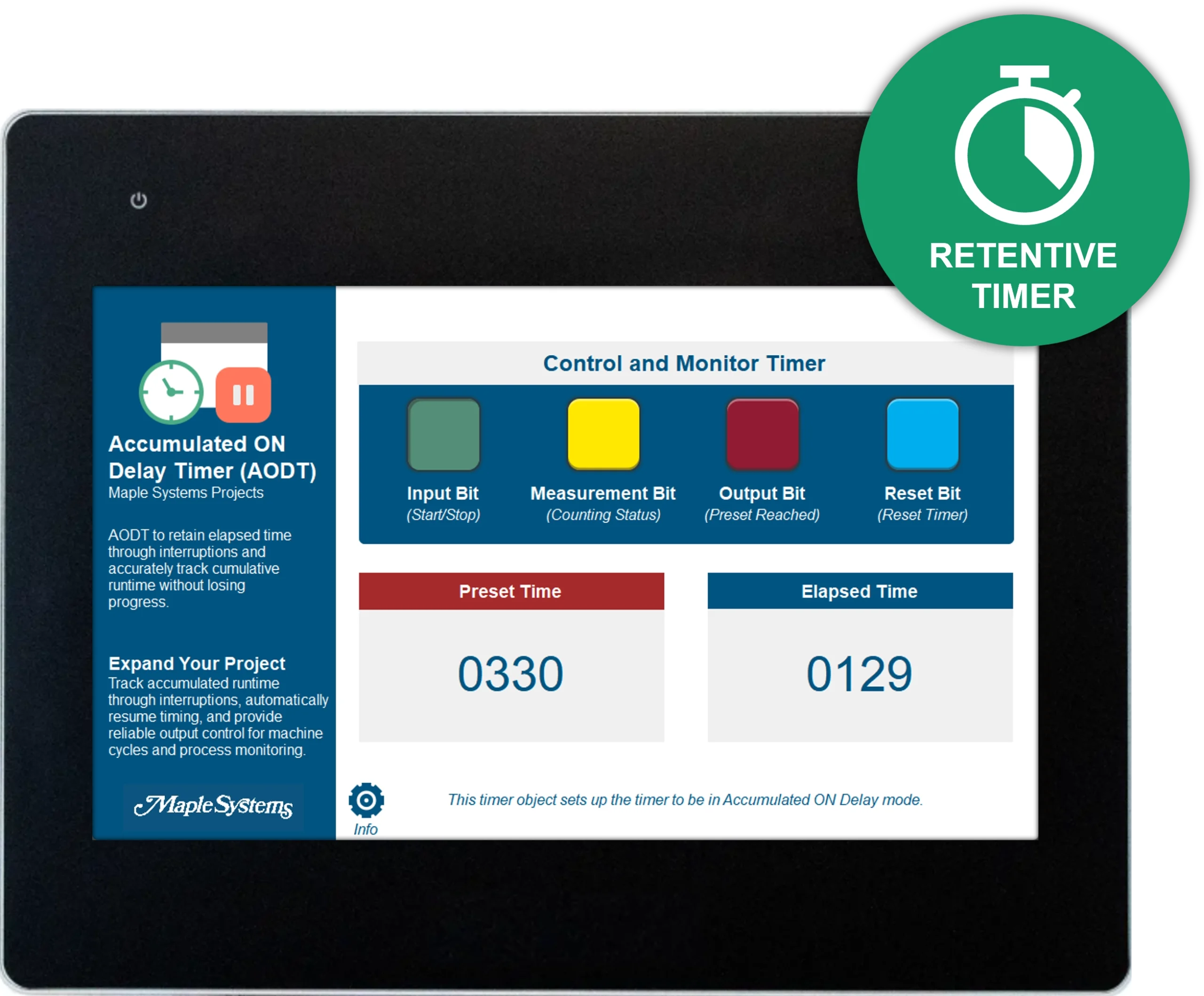 EBPro sample project shows how to use the built-in Timer Object.