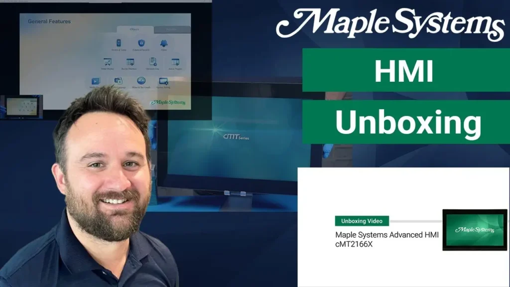 Unboxing a Maple Systems HMI (cMT2166X) Video Poster