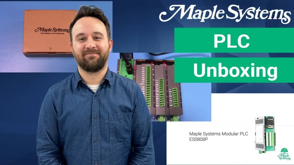 Unboxing a Maple Systems PLC (ES0808P) Video Poster