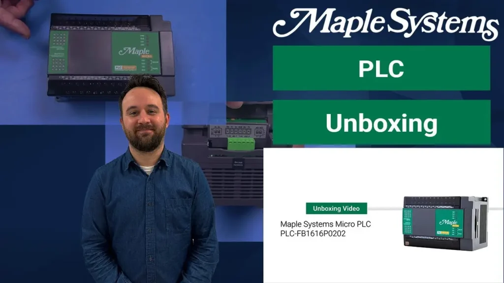 Unboxing a Maple Systems PLC (FB1616P0202) Video Poster