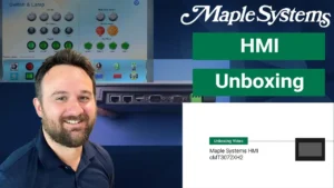 Unboxing a Maple Systems HMI (cMT3072XH2) Video Poster