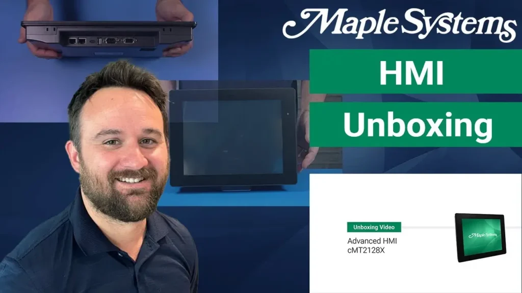 Unboxing a Maple Systems HMI (cMT2128X) Video Poster
