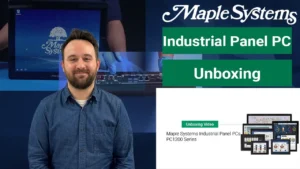 Unboxing a Maple Systems Industrial Panel PC (PC1200) Video Poster