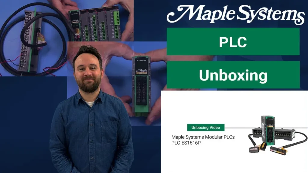 Unboxing a Maple Systems PLC (ES1616P) Video Cover
