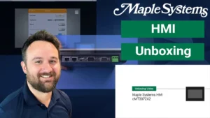 Unboxing a Maple Systems HMI (cMT3072X2) Video POster