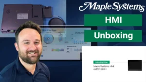 Unboxing a Maple Systems HMI (cMT3108XH) Video Poster