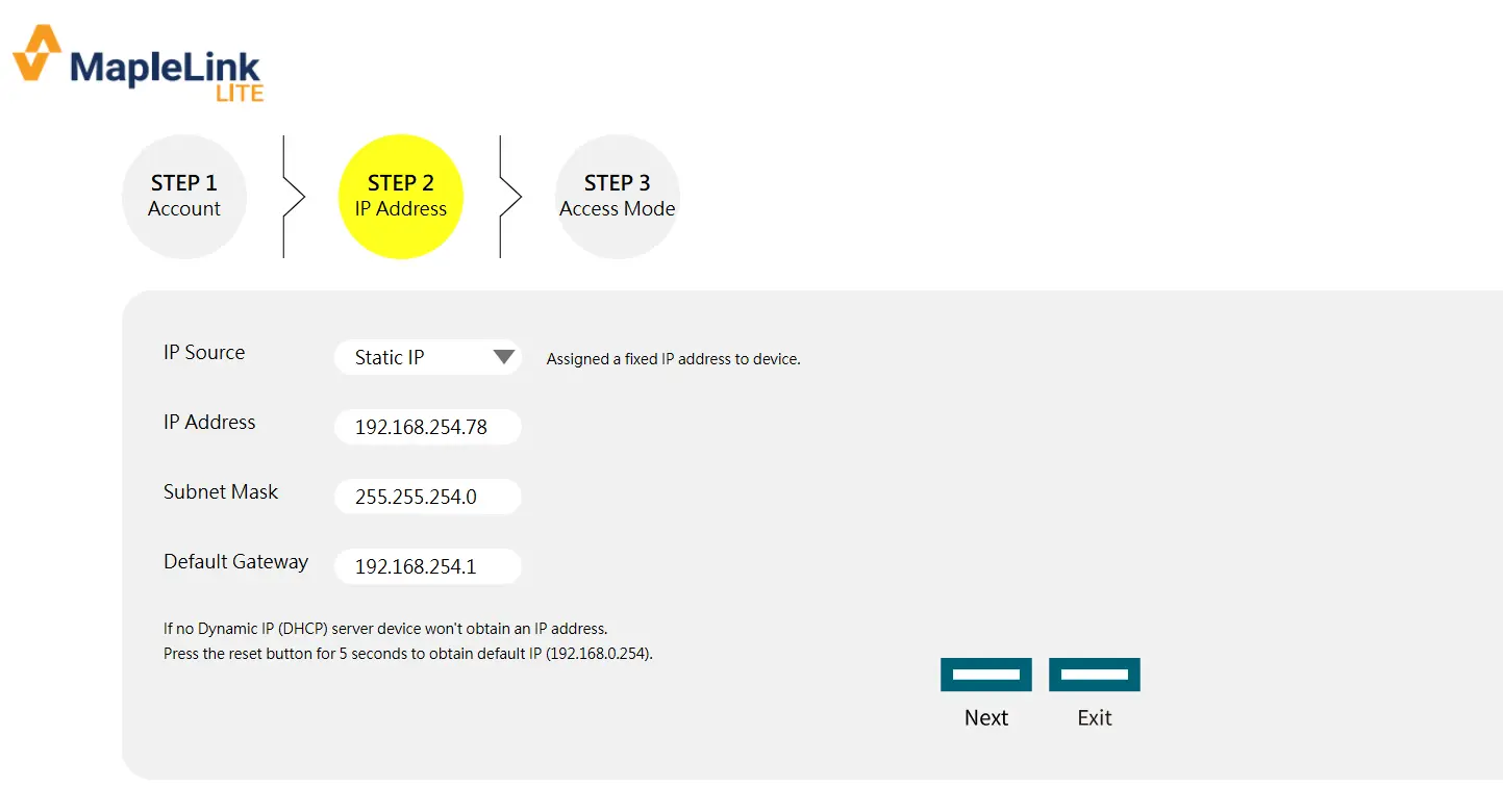 IP Address Step 2