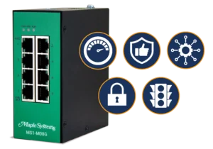 Maple Systems managed industrial network switch