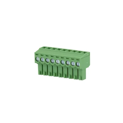 PLC Contact Connector, 9pos, 3.5mm Pitch, Screw Termination, Wire Entry 180°