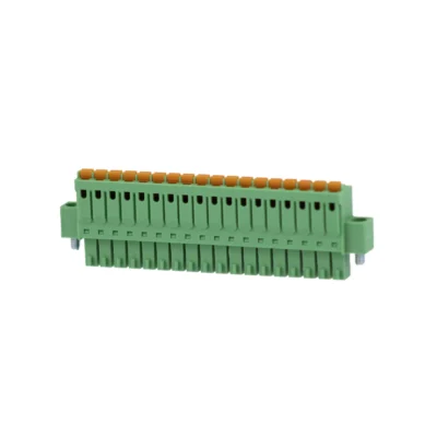 PLC 18 Pin Push-in Terminal Block with Lock Screws