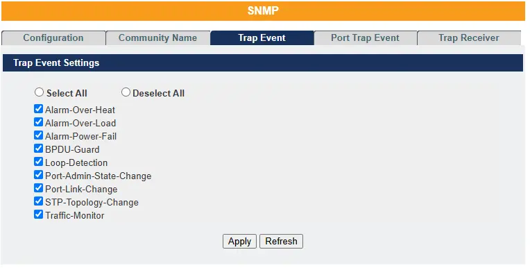 SNMP - Trap Event (1)