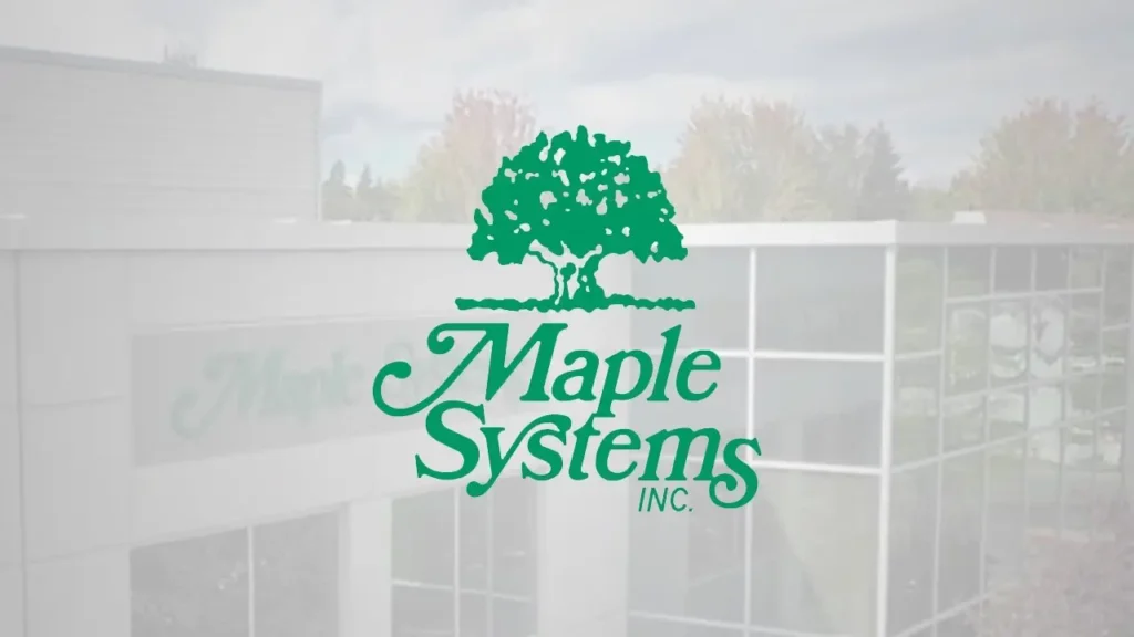 Discover the benefits of Maple Systems Video Poster