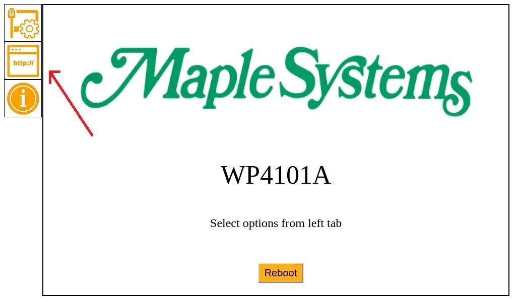 Loading screen of WP4000 Series Web HMI. Loading screen of WP4000 Series Web HMI.