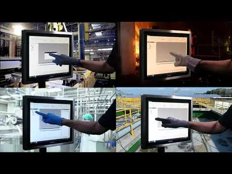 Glove-Friendly Industrial Touch Screen PCs